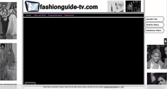 Desktop Screenshot of fashionguide-tv.com