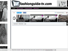Tablet Screenshot of fashionguide-tv.com